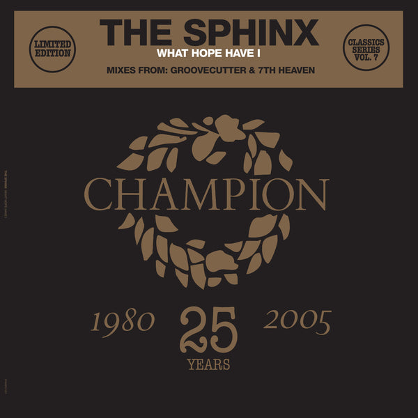The Sphinx - What Hope Have I - Classics Series (12" Vinyl +CD)