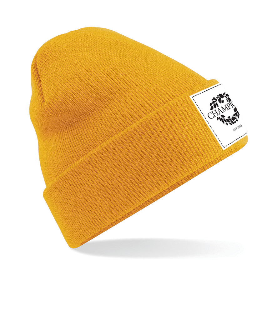 Logo Beanie - Mustard