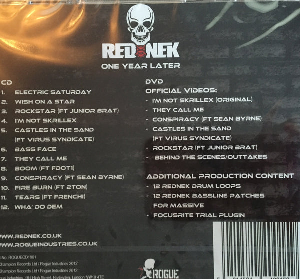 Rednek - One Year Later (CD & DVD)