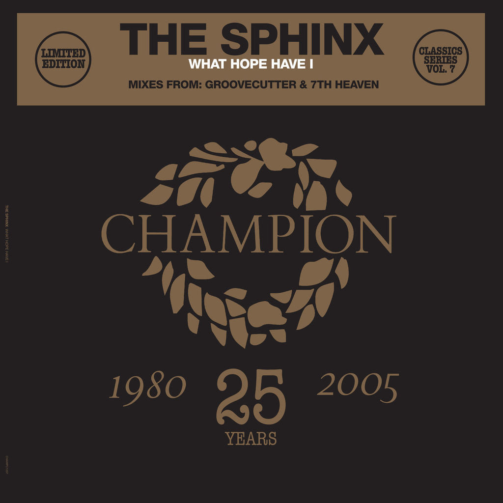 The Sphinx - What Hope Have I - Classics Series (12" Vinyl +CD)