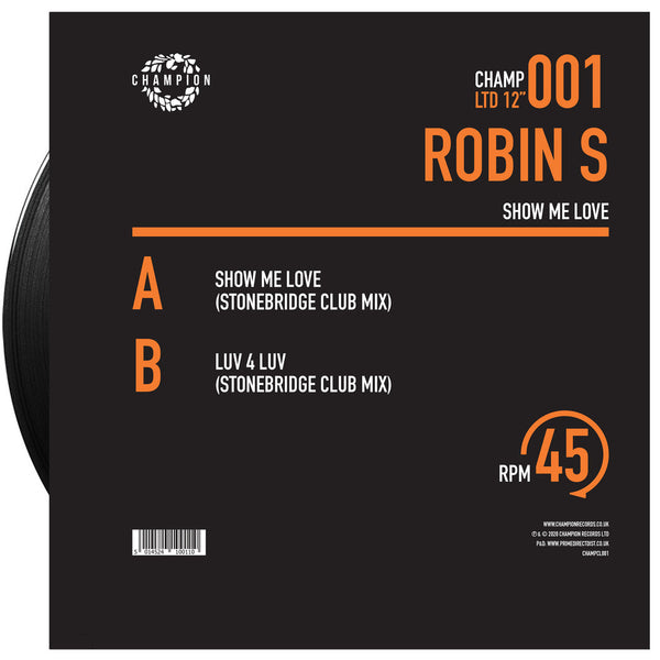 Robin S - Show Me Love - 12" Vinyl