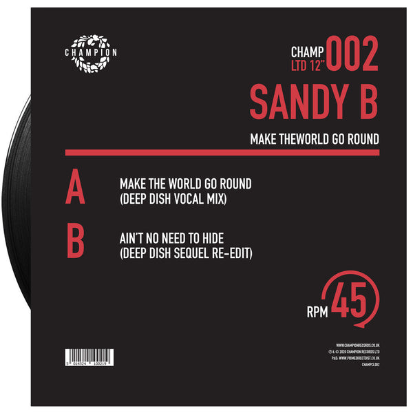 Sandy B - Make The World Go Round - 12" Vinyl
