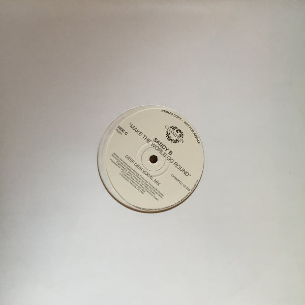 Sandy B - Make The World Go Round - White Label Promo (12" Vinyl)