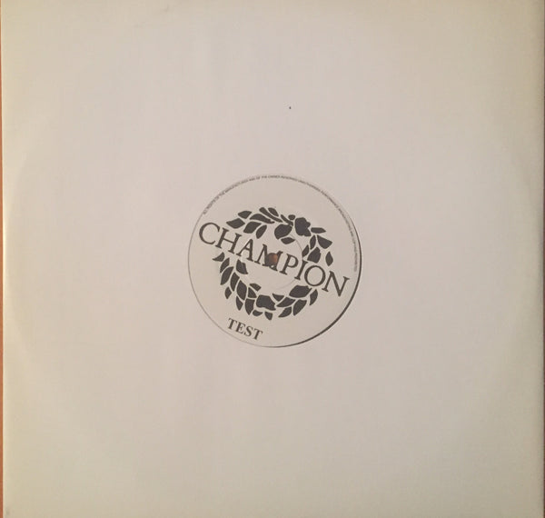 Kristine W - Feel What You Want - DJ Test Pressing White Label (12" Vinyl)