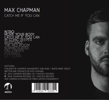 Max Chapman - Catch Me If You Can (CD)