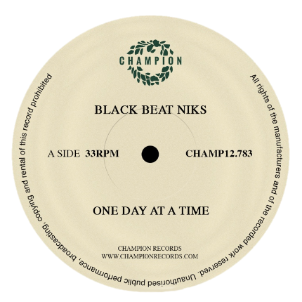 Black Beat Niks - One Day At A Time (12" Vinyl)