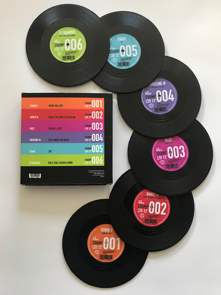 35th Anniversary Vinyl Coasters
