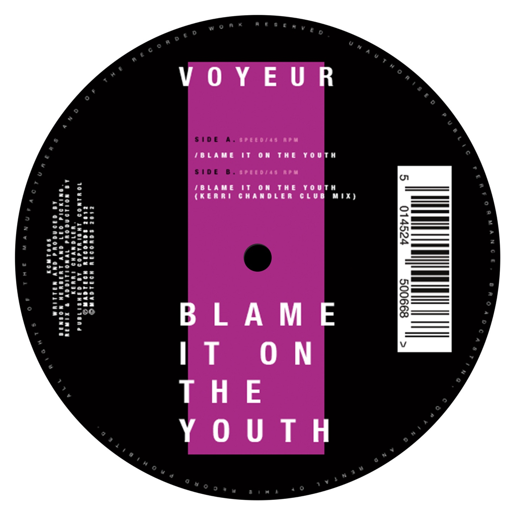 Voyeur - Blame It On The Youth (12" Vinyl)
